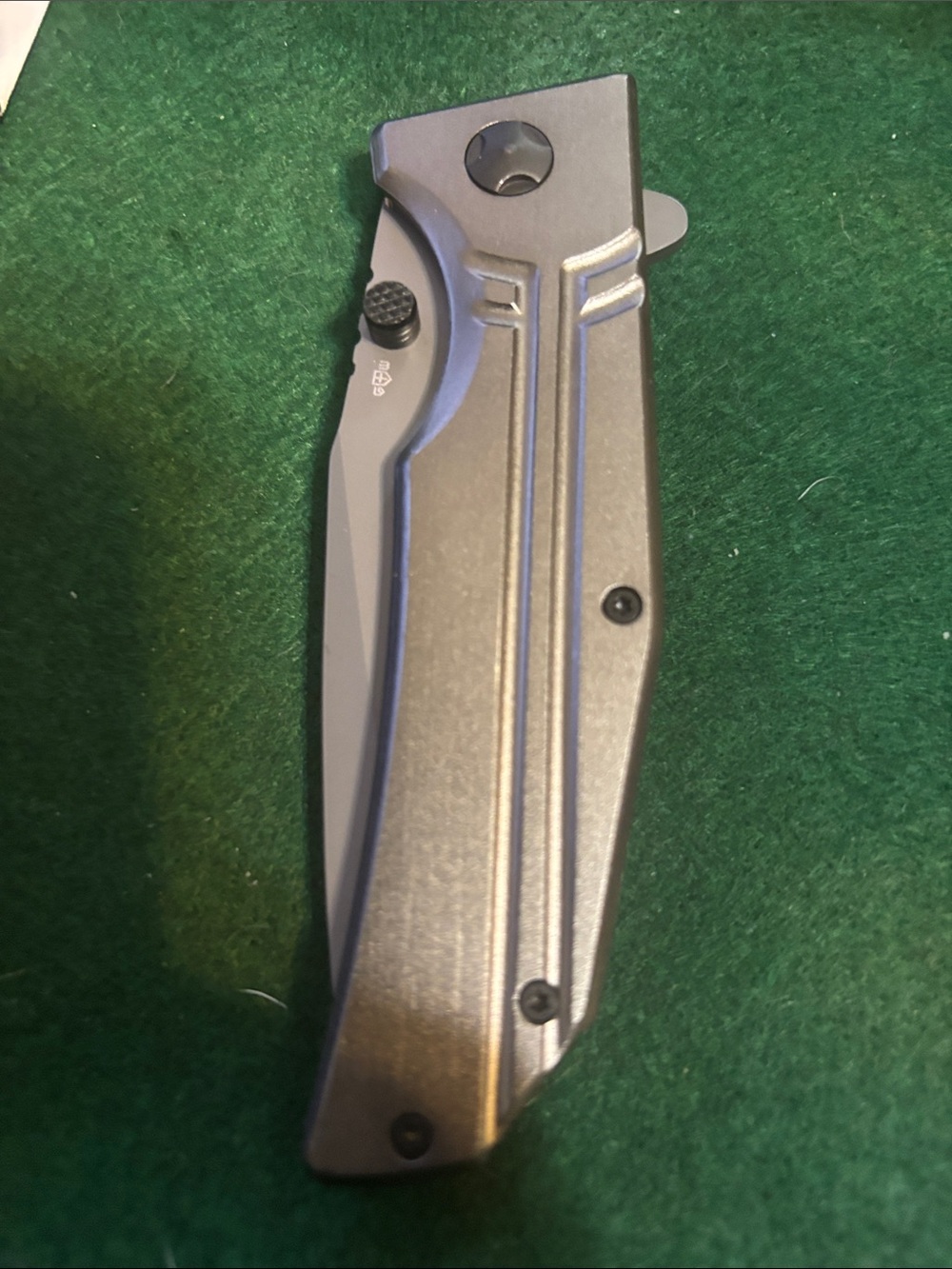 Grand Way Knives High Quality Folding Men's Tactical Folding Pocket Knife - Gray